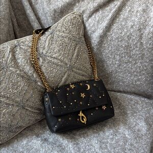 🖤 NWT Rebecca Minkoff Celestial Stars & Moon Black Crossbody 🖤